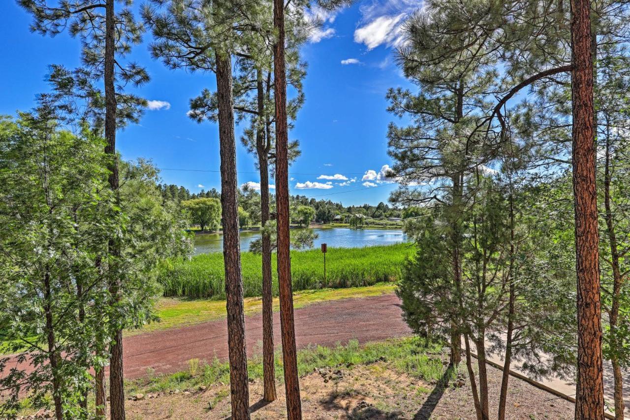 Serene Lakeside Cabin With Decks And Edler Lake Views! Pinetop-Lakeside Εξωτερικό φωτογραφία